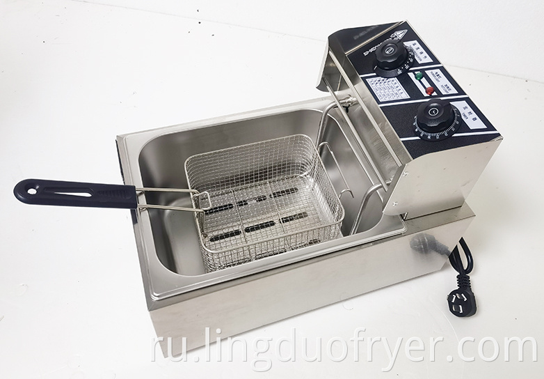 Electric Fryer With Timer Right 3